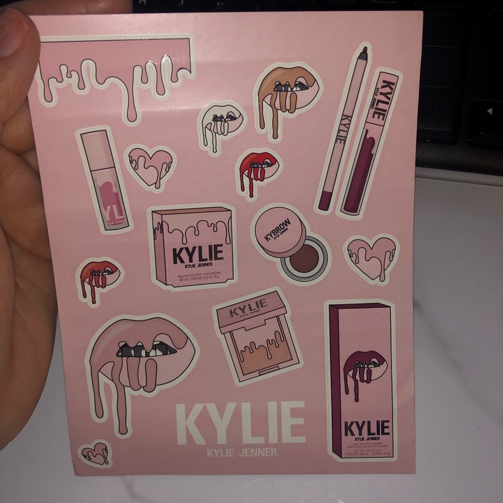 Kylie Cosmetics Sticker Sheet 💗